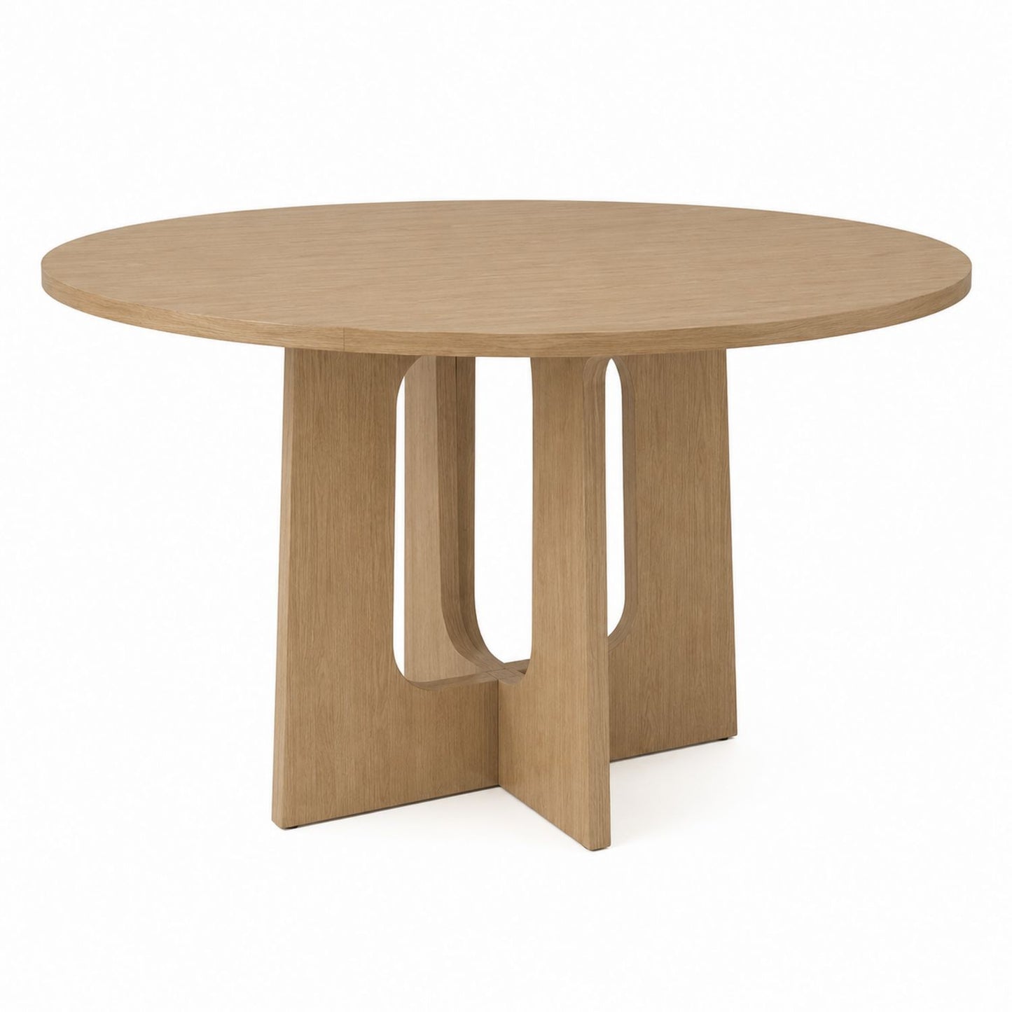 Round Oak Dining Table 120cm Diameter